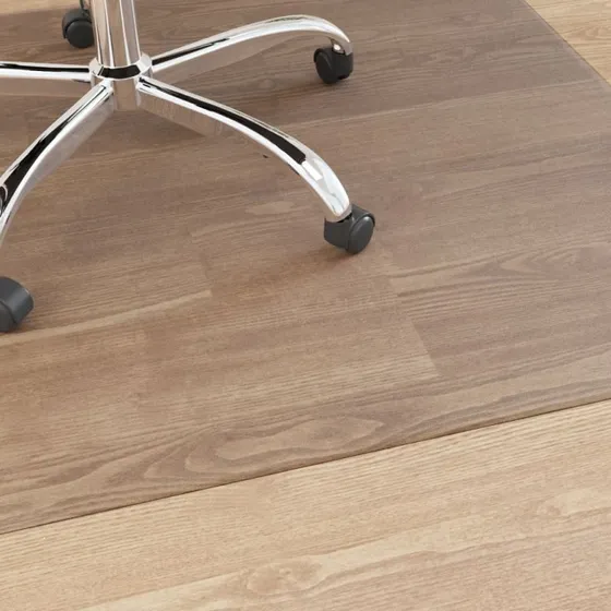vidaXL Stoleunderlag 90x120 cm PVC