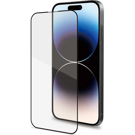 Celly Full Glass Skærmbeskytter i Hærdet Glas til iPhone 15 Pro