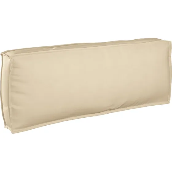 vidaXL Pude Beige 120 x 40 x 12 cm Oxford stof