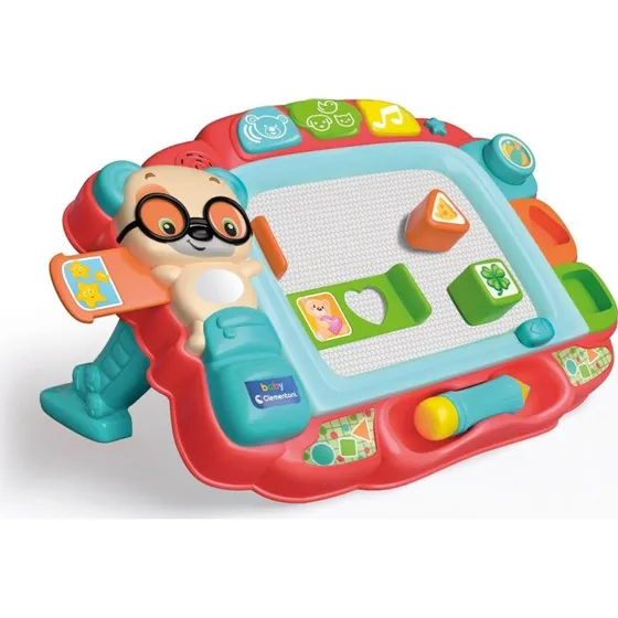Clementoni Interactive Baby Easel – Magnetisk Tegnetavle med Musik