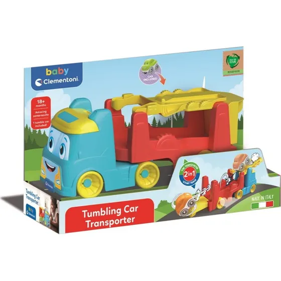 Clementoni Tumbling Car Transporter 2-i-1
