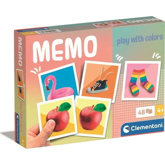 Clementoni Memo - Farver - 48 Kort
