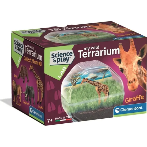 Clementoni Mini Terrarium Giraffe