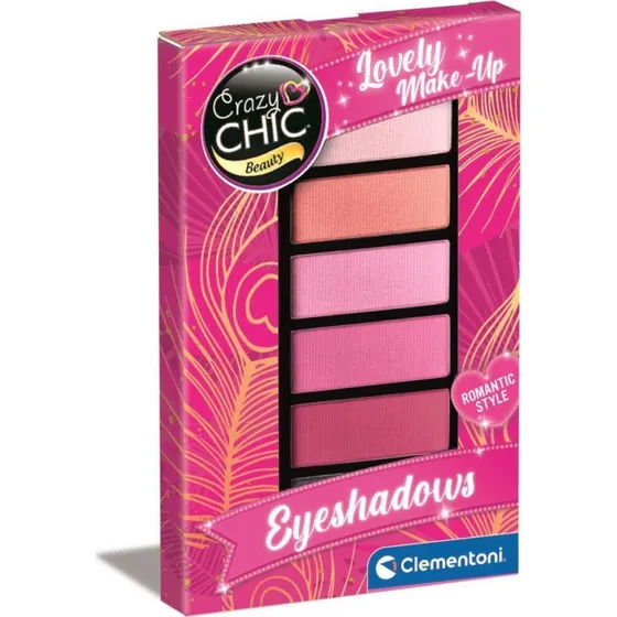 Clementoni Crazy Chic Romantic Style Øjenskygge 8-pcs