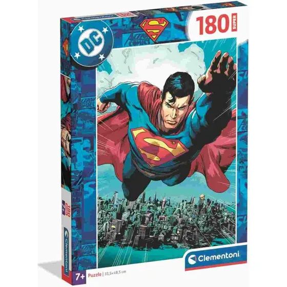Clementoni Superman Puslespil 180 Brikker