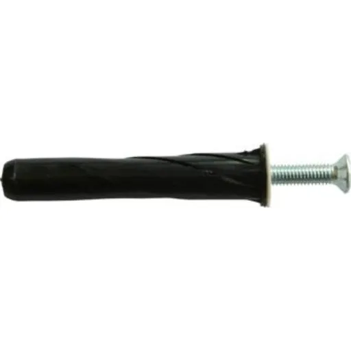 Fischer PowerKnot hulrumsdybel sort 5x75 mm til 2 lag gips, 25 stk.
