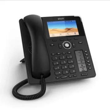 Snom D785 IP-telefon - 4,3" TFT farveskærm, 12 linjer, sort