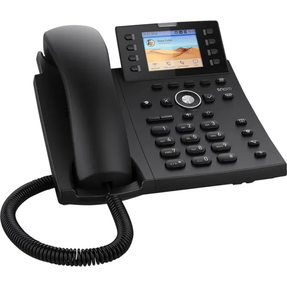 Snom D335 VoIP SIP-telefon - Sort