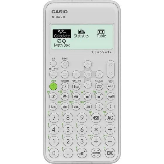 Casio fx-350CW Videnskabelig Lommeregner - Grå
