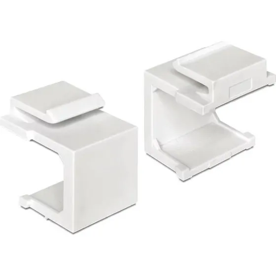 DeLOCK Keystone cover hvid, 4 stk.