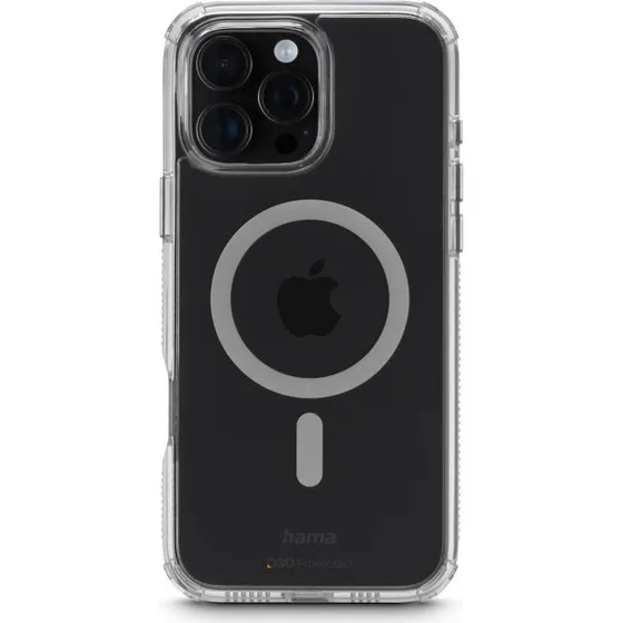 Hama Extreme Protect MagCase til iPhone 16 Pro Max - Transparent