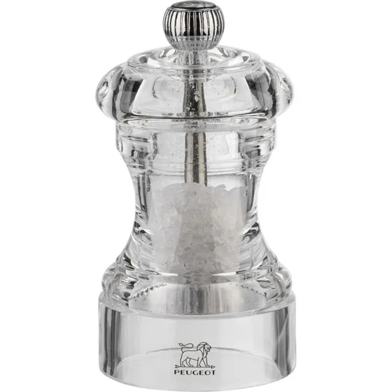 Peugeot Bistro Saltkværn - 10 cm - Transparent
