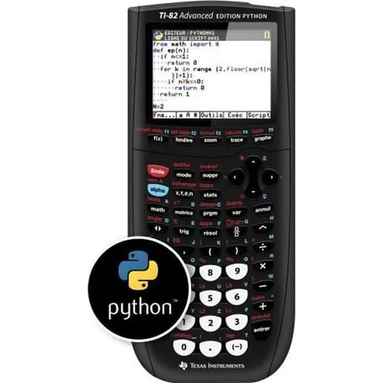 Texas Instruments TI-82 Advanced Edition Python Graphing Calculator - Sort