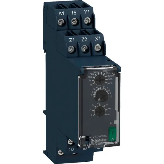 Schneider Electric Zelio RE22 Multifunktion Timer 1s-300h 24-240V