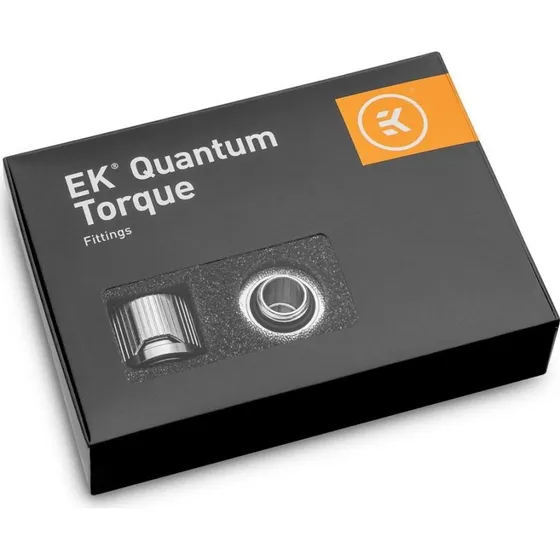 EK Water Blocks Quantum Torque STC 10/16 - 6-pak, Sølv