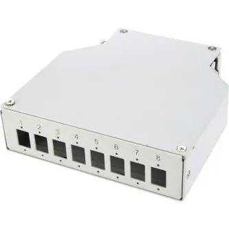 Digitus Professional Fiber optisk splice boks, grå, 8 porte
