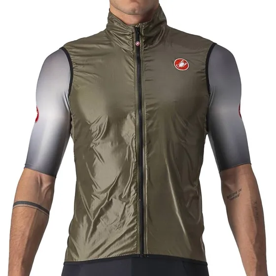 Castelli Aria Vest - Grøn/Brun
