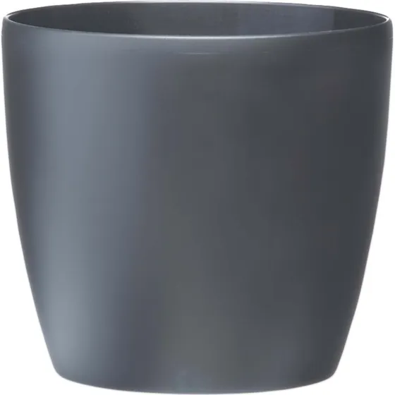 Elho Brussels Round Urtepotteskjuler med hjul, Antracit, Ø40 cm