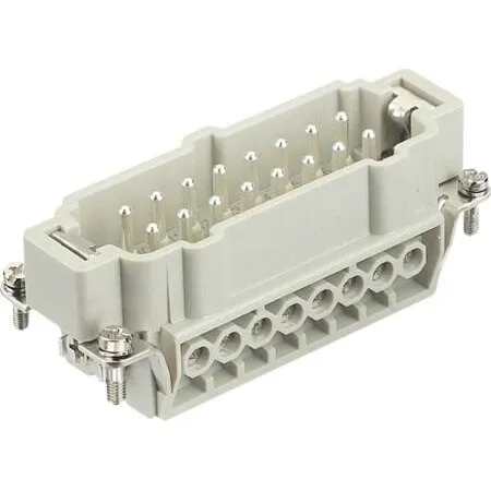 Harting Han E 16 B Hanstik, 16-polet, skrueterminal