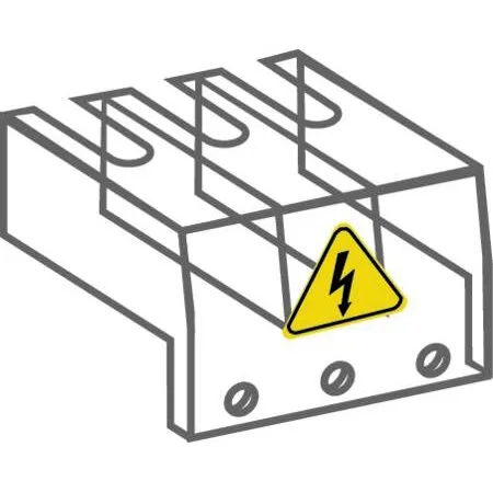 ABB Terminalafdækning 3 polet OTS40T3