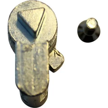 FIBOX LC-T8 Trekant lås, 8 mm dråbeformet til swinghandle