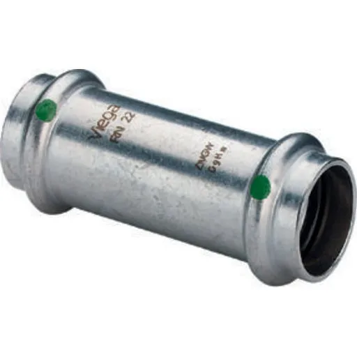 Viega Sanpress Inox rustfri skydemuffe 28 mm til brugsvand