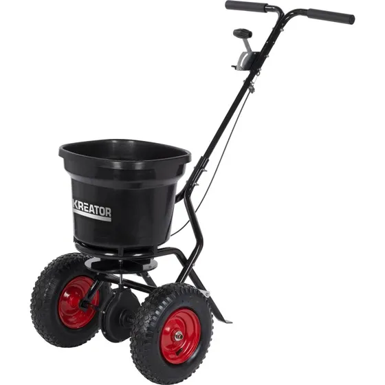 Kreator Tools Proff salt- og gødningsspreder, 23 kg