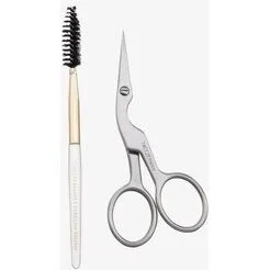 Tweezerman Brow Shaping Scissors & Brush