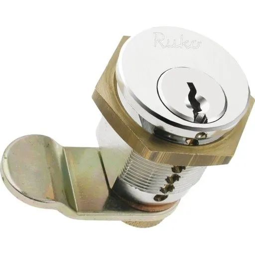 Ruko 1607 Møbel- og postkasselås, krom