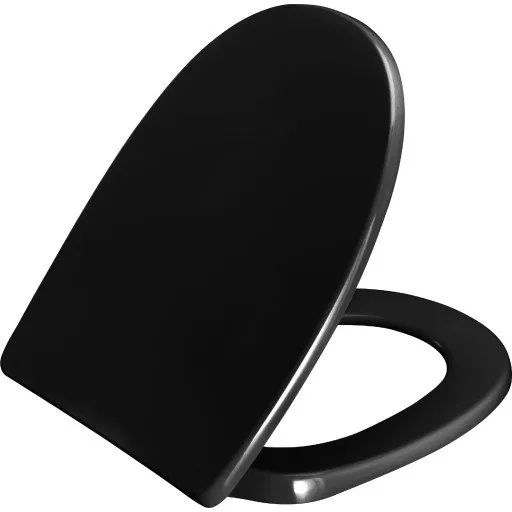 Pressalit 1094 toiletbræt med soft close, sort