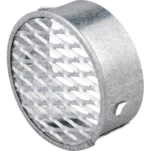 Duka udluftningsventil, Ø117 mm, galvaniseret
