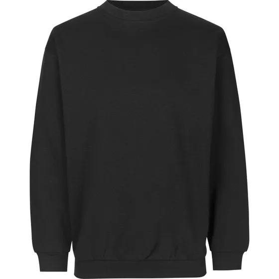 ID Game Sweatshirt, Sort, Str. 8XL