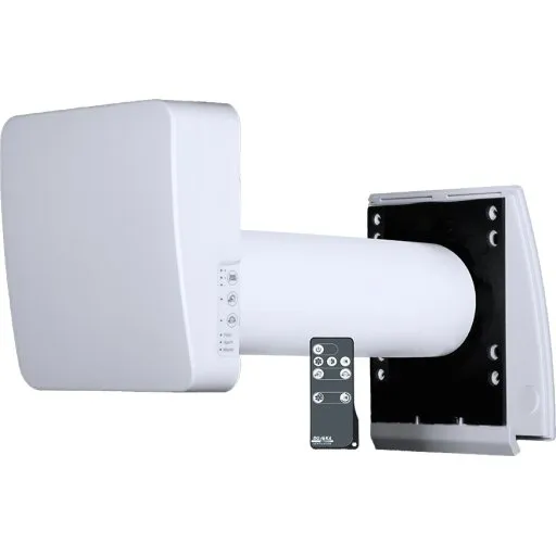 Duka One S4 Plus ventilator med varmegenvinding, Ø100 mm, hvid