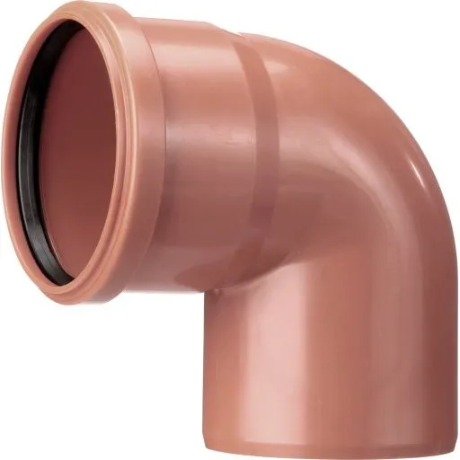 PP kloakbøjning 88 grader - 160 mm (SN8)