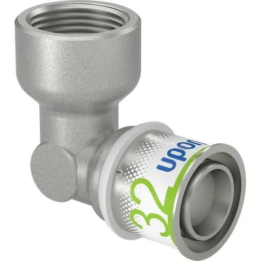 Uponor S-Press Plus vinkel med muffe 32 mm x 1" 90°