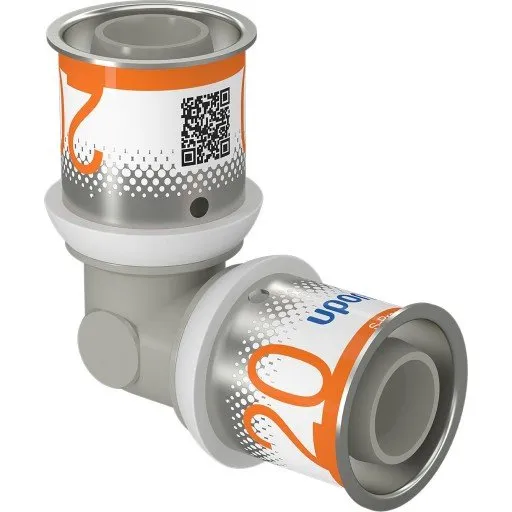 Uponor S-press Plus vinkel 20-20 mm PPSU 90°