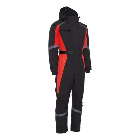 Elka Working Xtreme Vinterkedeldragt Dame - Sort/Fl.rød - S