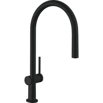 Hansgrohe Talis M54 køkkenarmatur med udtræk, mat sort