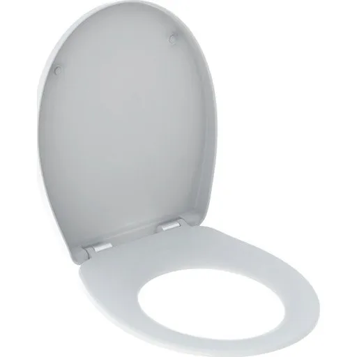 Geberit Bastia toiletbræt, soft close, hvid