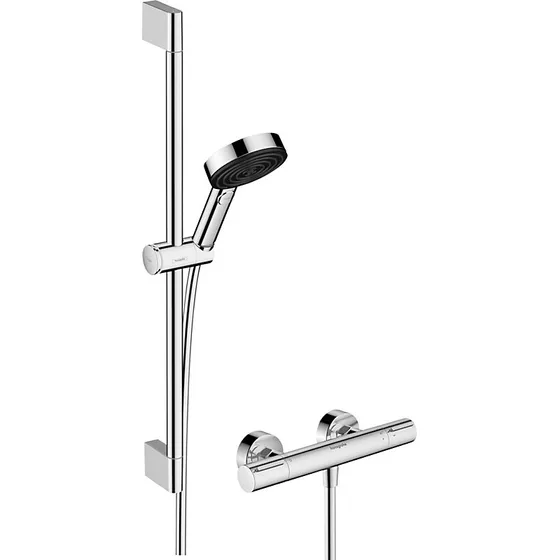 Hansgrohe Pulsify Select S Brusesystem 105 med termostat & 65 cm stang
