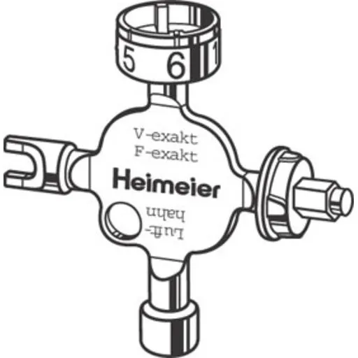 Heimeier Universalnøgle til radiator og termostat