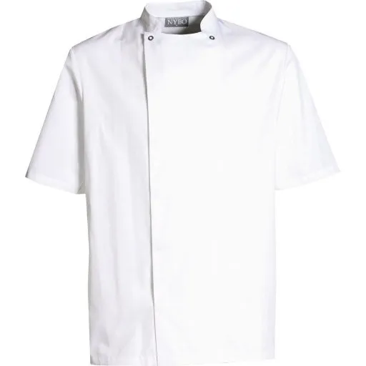 Nybo Workwear Take Away kokkejakke, hvid, str. XL