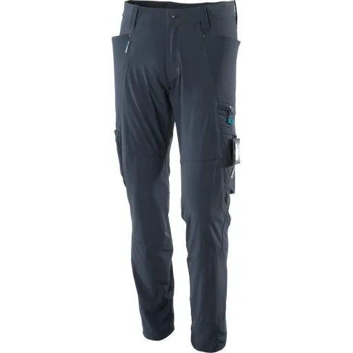 Mascot Advanced servicebukser med stretch, marineblå, str. 82C60