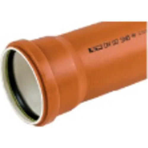 Kloakrør 110 mm PP SN4 - 2000 mm