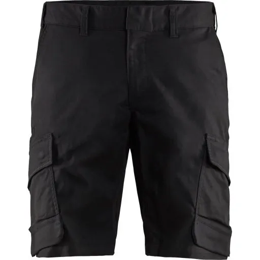 Blåkläder 1446 Industri shorts med 2-vejs stretch, sort, C48