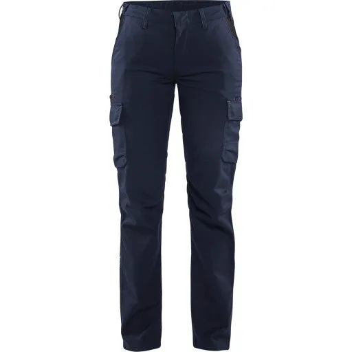 Blåkläder Servicebukser Dame, Mørk Marine/Sort, Str. C34