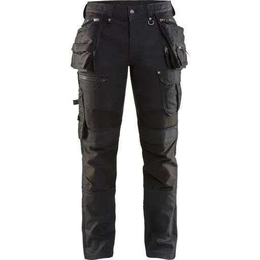 Blåkläder X1900 Håndværkerbukser, Cordura Denim Stretch, Sort, C152