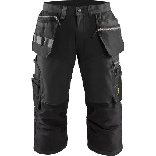 Blåkläder 1597 Håndværkerknickers, 2-vejs stretch, sort, C48