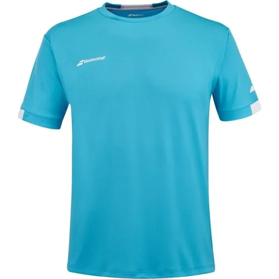 Babolat Play Crew Neck Tee (Cyan Blue) - XL