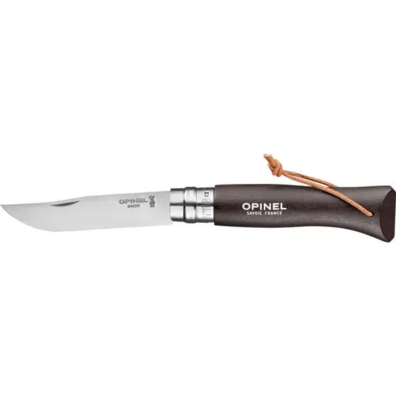 Opinel Trekking No 8 Kniv - Brun